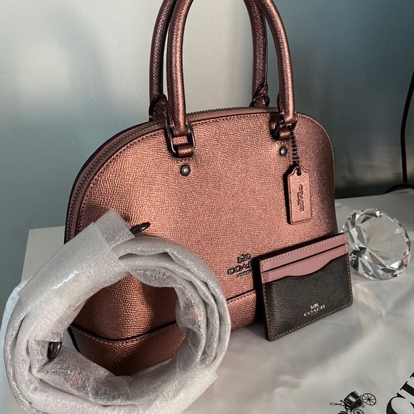 Coach mini Sierra Satchel with card case - Picture 9 of 10